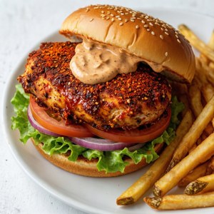 Peri Peri Chicken Burger Feast