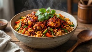 Peri Peri Chicken Rice Bowl