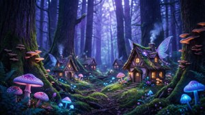 Periwinkle Fairy Forest