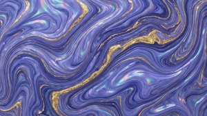 Periwinkle Liquid Marble