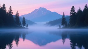 Periwinkle Mountain Lake