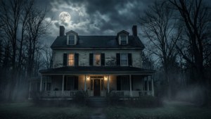 Perron House Night