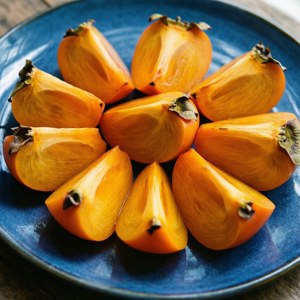 Persimmon Slice Fan