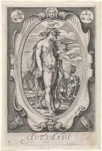 Personificatie van de herfst (autumnus)