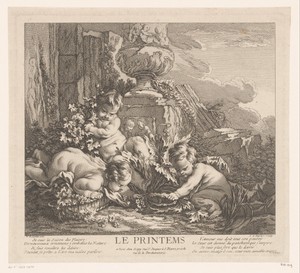 Personificatie van de lente