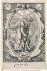 Personificatie van de winter (hyems)