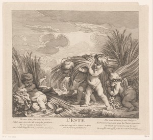 Personificatie van de zomer