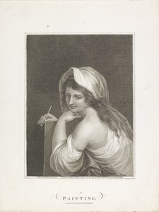 Personificatie van schilderkunst