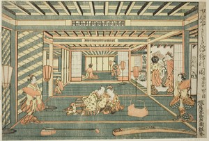 Perspective Picture of a Large Room (Senjojiki uki-e no zu)