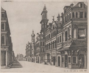 Perspective View of a Street