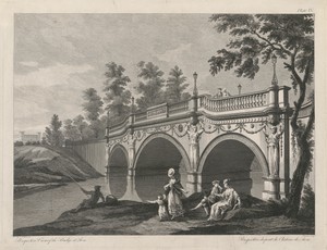Perspective View of the Bridge at Sion