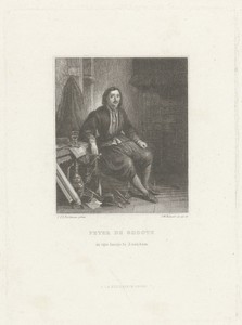 Peter de Grote in zijn huis in Zaandam
