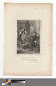Peter Stuyvesant Rebuking the Cobbler