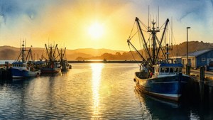 Petone Wharf Sunrise