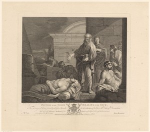 Petrus en Johannes genezen zieken