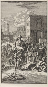 Petrus en Johannes tussen de zieken