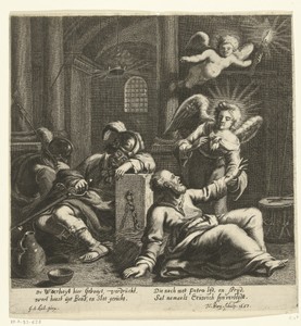 Petrus wordt uit de gevangenis bevrijd