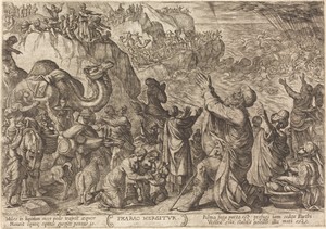 Pharaoh's Army Drowns in the Red Sea