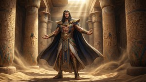 Pharaoh's Sunlit Throne