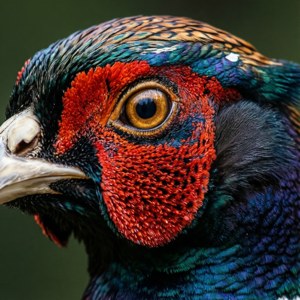 Pheasant Eye Detail