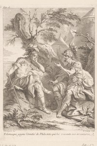 Philoctetis vertelt Telemachus over zijn avonturen