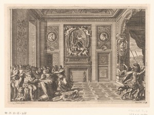 Philomela en Procne tonen aan koning Tereus het hoofd van zijn zoon