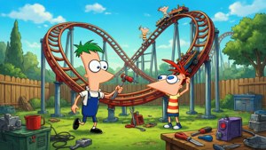 Phineas and Ferb Roller Coaster