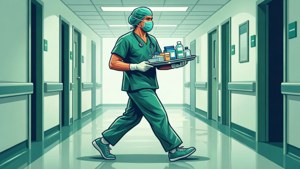 Phlebotomist in Hospital