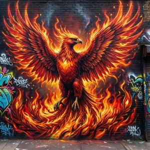 Phoenix Mural