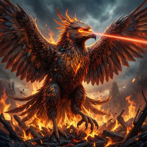 Phoenix Reborn Laser Eyes