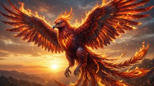 Phoenix Sunset Soar