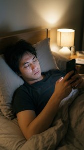 Phone Scroll Morning