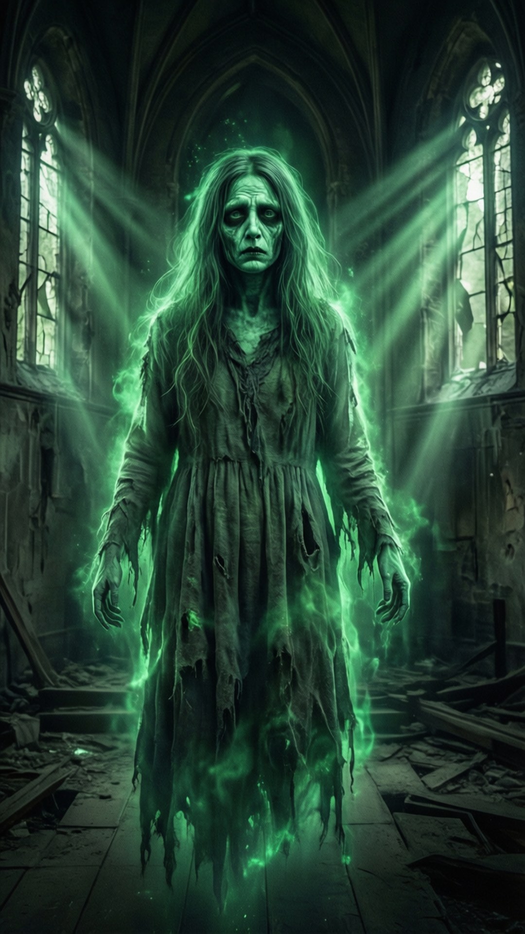 Phosphorus Ghost Apparition by Wallpapers.art Studio