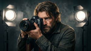 Photographer in Studio