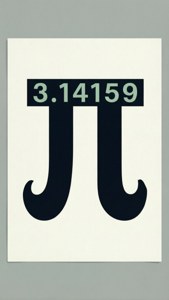 Pi Digits Typography