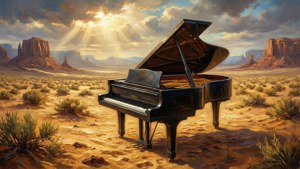 Piano in the Desert