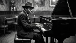 Piano Lounge Noir