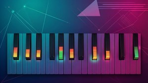Piano Roll Rainbow