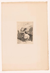 Pianospelende meisjes