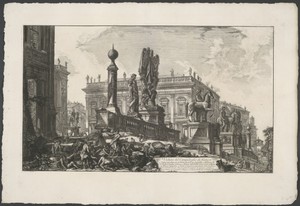 Piazza del Campidoglio van links gezien