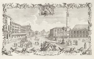 Piazza della Biava en Piazza Grande in Vicenza