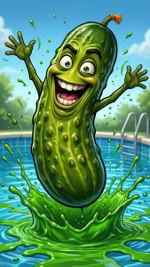 Pickle Paint Splash
