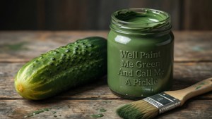 Pickle Paint Still Life