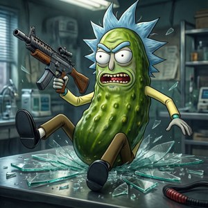 Pickle Rick Action