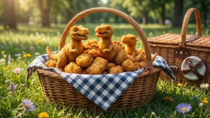 Picnic Basket Dino Nuggets