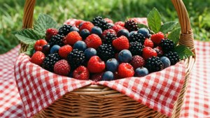 Picnic Berry Basket