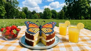 Picnic Butterfly Cake Outing