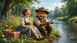 Picnic by the River