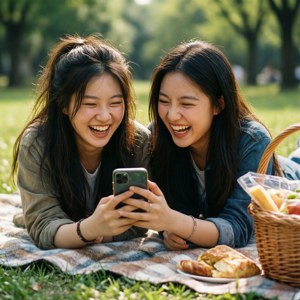 Picnic Laughter