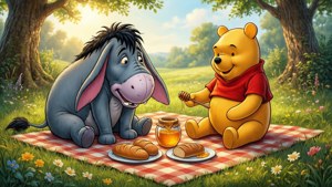 Picnic with Pooh